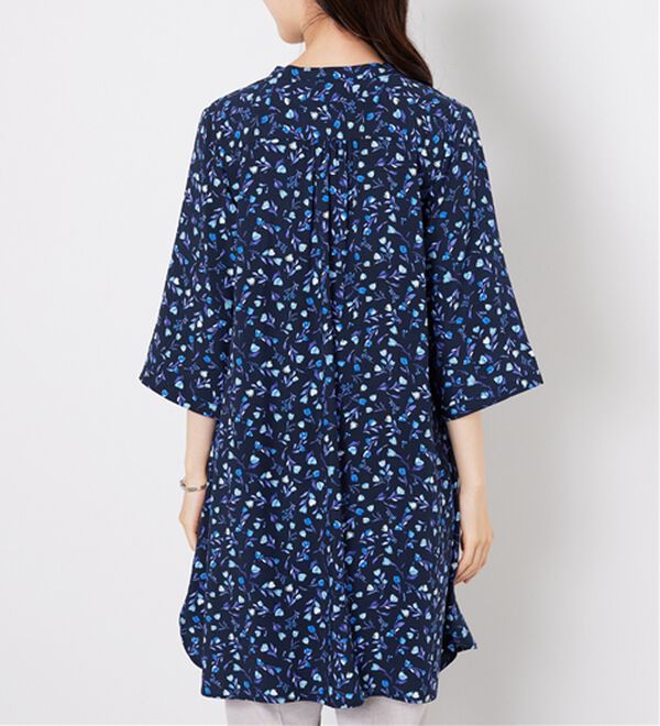 BELLUNA（ベルーナ）の「レーヨン素材袖フレアーワンピース（その他ワンピース）」｜詳細画像