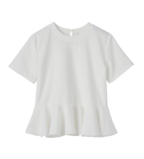 RANAN（ラナン）の「イレヘムペプラムTシャツ（カットソー）」｜詳細画像