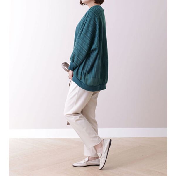 BELLUNA（ベルーナ）の「ワープジャカードアンサンブル（チュニック）」｜詳細画像