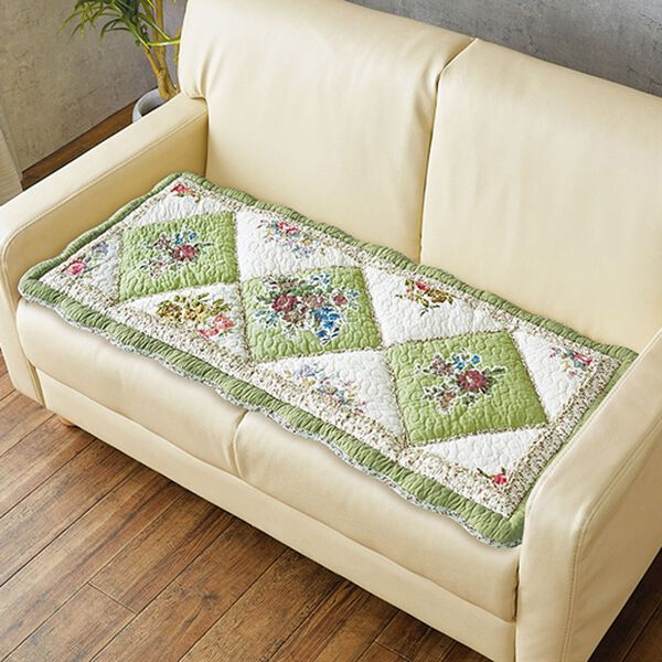 「エレガントフラワー　シートクッション（クッション・クッションカバー）」｜詳細画像