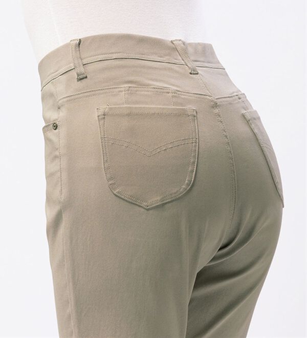 ルフラン（ルフラン）の「毎日はきたくなる！ストレッチパンツ（フルレングスパンツ）」｜詳細画像