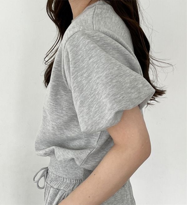 GeeRA（ジーラ）の「パフスリーブスウェットＴ（カットソー）」｜詳細画像