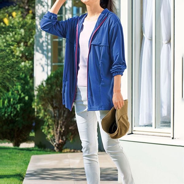 「はっ水ＵＶポケッタブルパーカー（パーカー）」｜詳細画像