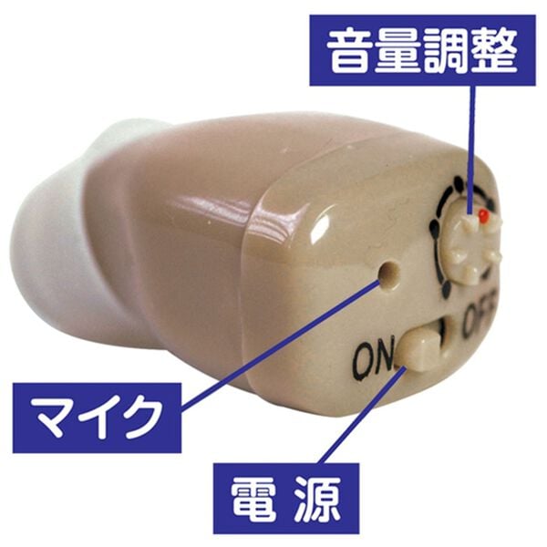 「電池不要　かんたん操作の充電式集音器（シニア・生活サポート）」｜詳細画像