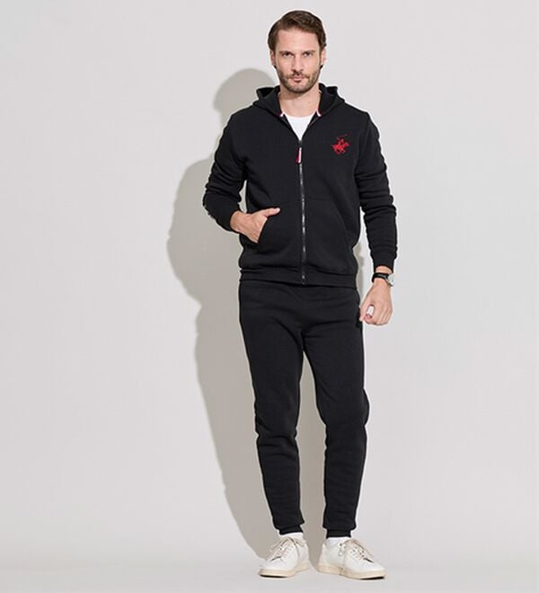 「＜ビバリーヒルズ・ポロクラブ＞ブランドロゴセットアップスーツ（メンズルームウェア）」｜詳細画像