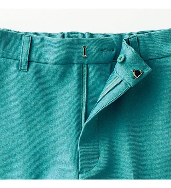 VINNO（ヴィノ）の「ウールライク美脚テーパードパンツ（フルレングスパンツ）」｜詳細画像