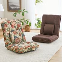 「お買い得！腰サポート付コンパクト座椅子（座椅子）」