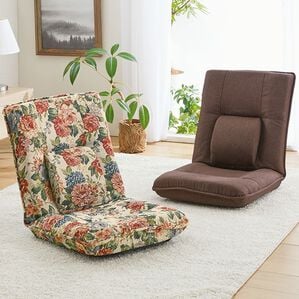 「お買い得！腰サポート付コンパクト座椅子（座椅子）」｜詳細画像