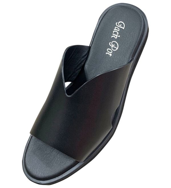 「＜大和の匠＞国産牛革サンダル（メンズサンダル）」｜プレーン