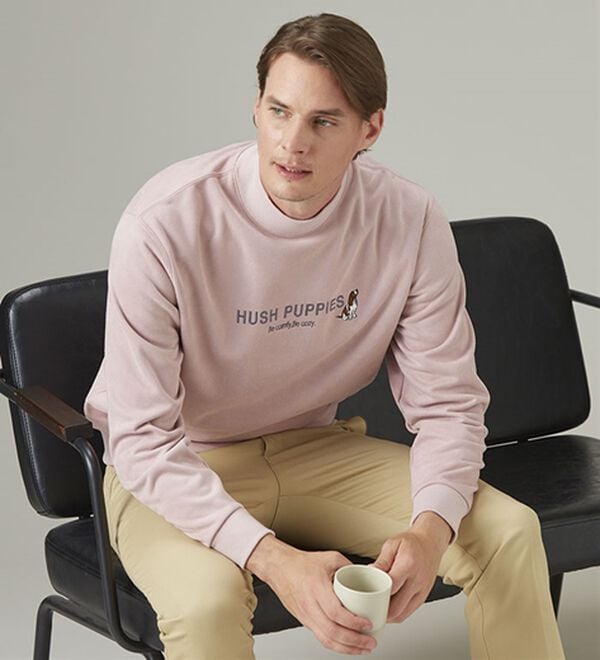 「＜ハッシュパピー＞選べるデザインスエードトレーナー（メンズトレーナー）」｜詳細画像