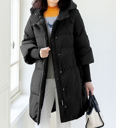 ルフラン（ルフラン）の「袖口リブ使いダウンコート（ダウンコート・ジャケット・ベスト）」