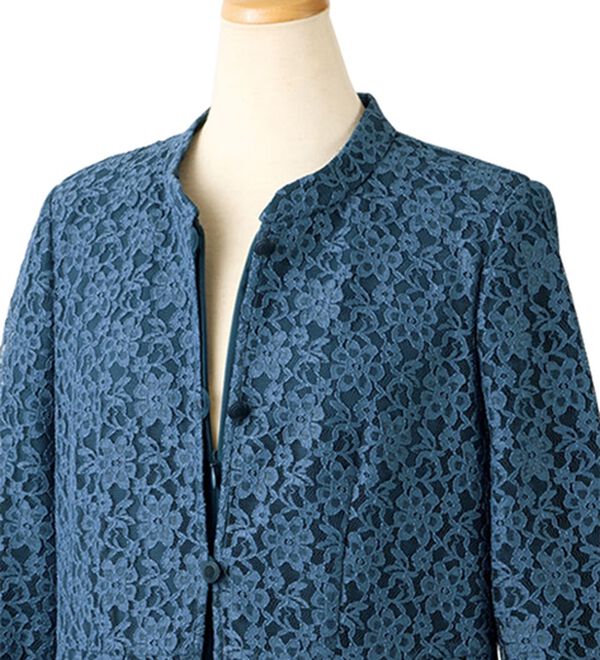 ルフラン（ルフラン）の「総レースカラーワンピース（その他ワンピース）」｜詳細画像