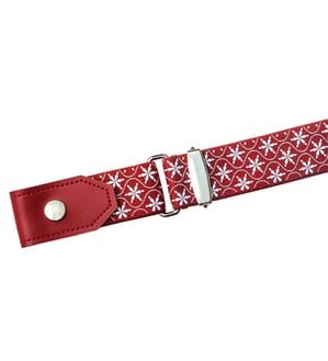 BELLUNA（ベルーナ）の「＜日本製＞ウエストすっきりフリーサイズベルト（ベルト）」｜レッド柄