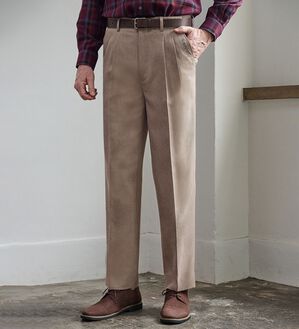 「【３本組】＜ダンロップ・リファインド＞吸汗速乾アジャスタースラックス（メンズスラックス）」｜詳細画像