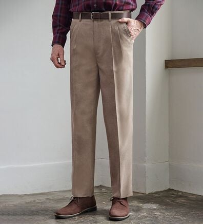 「【３本組】＜ダンロップ・リファインド＞吸汗速乾アジャスタースラックス（メンズスラックス）」