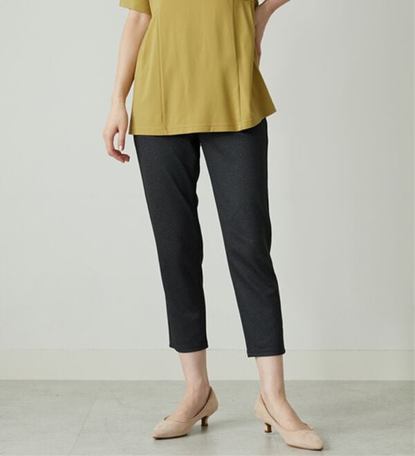 BELLUNA（ベルーナ）の「【接触冷感】ヒンヤリ速乾！かのこ素材レギンスパンツ（スパッツ・レギンス）」｜詳細画像