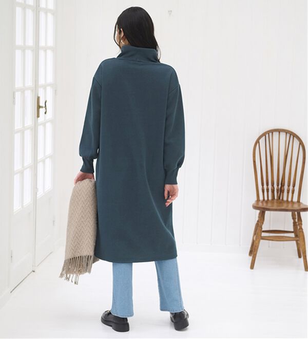 BELLUNA（ベルーナ）の「あったかキレイ！大人のこだわりワンピース（カットソーワンピース）」｜詳細画像