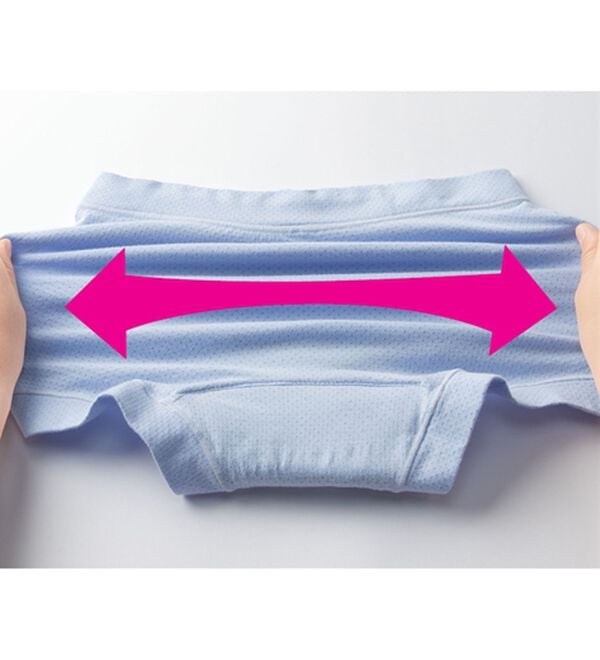 「【１０色組】綿９５％肌にやさしいソフトメッシュ安心ショーツ（安心ショーツ）」｜詳細画像