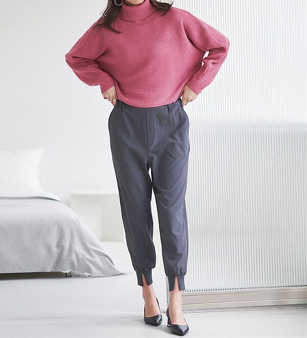 RANAN（ラナン）の「【２点セット】ニットワンピースアンサンブル（ニットワンピース）」｜詳細画像