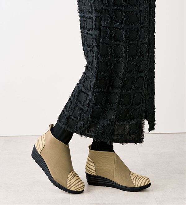 ルフラン（ルフラン）の「快適ストレッチ４Ｅアンクルシューズ（スニーカー）」｜詳細画像