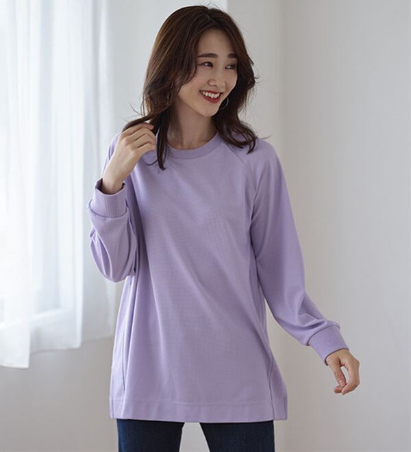 BELLUNA（ベルーナ）の「サイド切替ゆったりチュニック（チュニック）」｜詳細画像