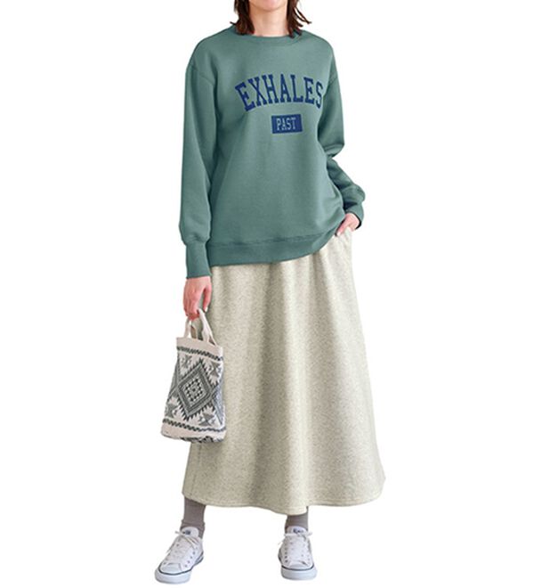 BELLUNA（ベルーナ）の「【毛玉になりにくい】あったかキレイ！大人のこだわりスカート（ロングスカート）」｜詳細画像