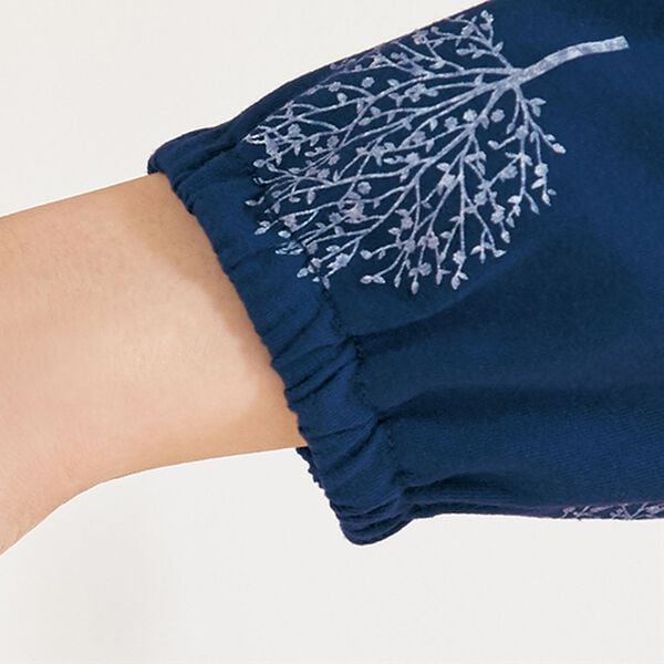 LAVIENNE（ラヴィエンヌ）の「【３点セット】大人可愛いゆったり北欧風ルームワンピ３点セット（パジャマ・ルームウェア）」｜詳細画像