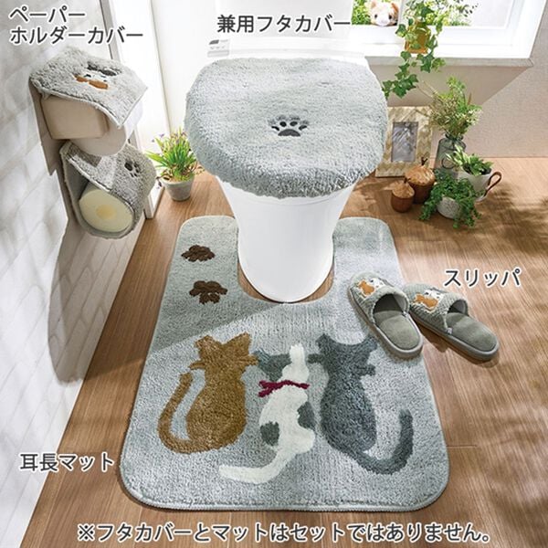 「スリードッグ・スリーキャットトイレタリー（トイレマット）」｜詳細画像