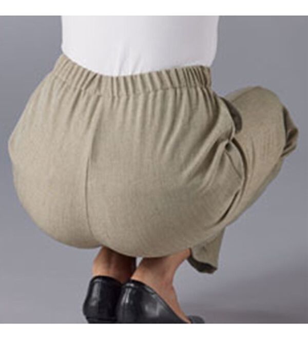 BELLUNA（ベルーナ）の「日本製おでかけはっ水ストレッチフレアパンツ（ワイドパンツ・ガウチョ）」｜詳細画像