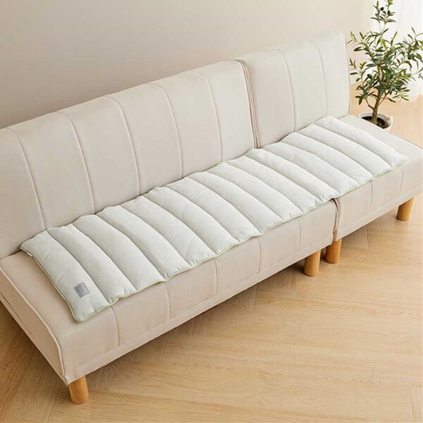 iellio（イエリオ）の「綿１００％　３ＷＡＹ　ソファ＆ダイニングロングパッド（チェアカバー・チェアパッド）」｜詳細画像