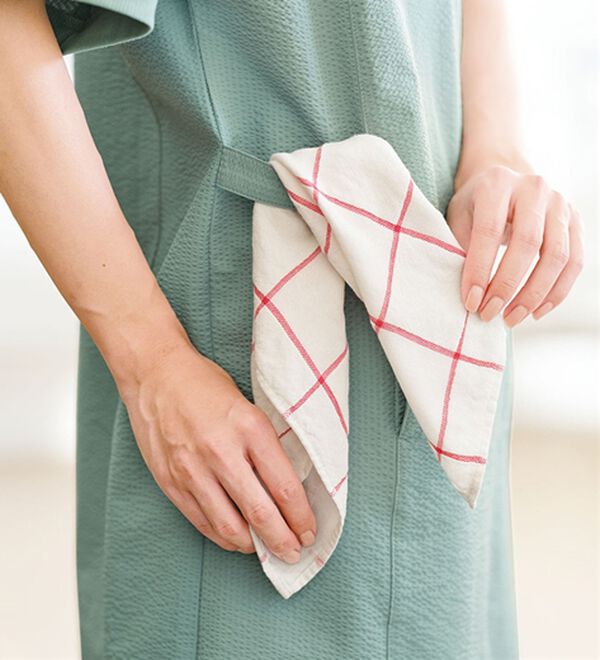 BELLUNA（ベルーナ）の「サラリ速乾！サッカー素材ゆったりチュニック（チュニック）」｜詳細画像