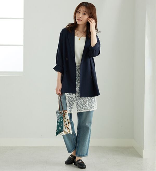 BELLUNA（ベルーナ）の「ダブルテーラードジャケット（その他ジャケット）」｜詳細画像