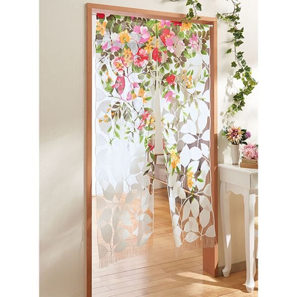 「風水カラーレースのれん（のれん・間仕切り・カフェカーテン）」｜詳細画像