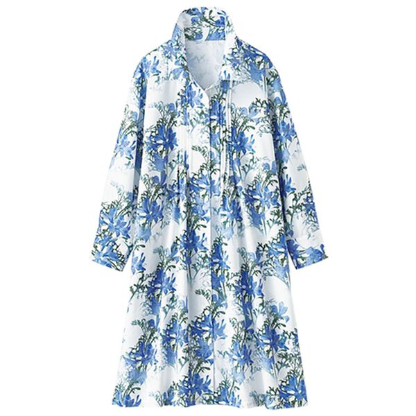 BELLUNA（ベルーナ）の「ｐｌａｎｔｉｃａ　シャツチュニック（シャツ）」｜詳細画像