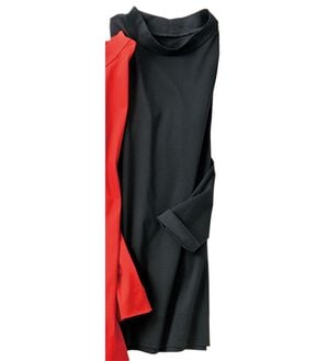 VINNO（ヴィノ）の「＜日本製＞シルクプロテイン加工・超長綿プルオーバー（カットソー）」｜ブラック