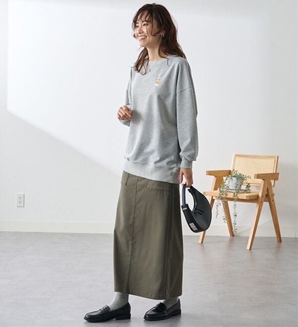 BELLUNA（ベルーナ）の「走れるタイトスカート（ロングスカート）」｜詳細画像