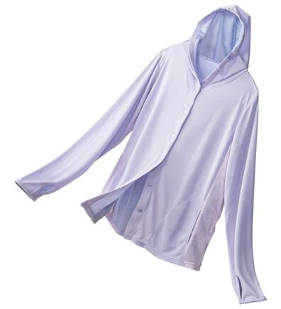 「ひんやり快適風が通るＵＶパーカー（パーカー）」