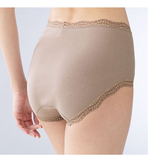 LAVIENNE（ラヴィエンヌ）の「素肌がよろこぶ綿１００％ジャストフィットショーツ（ショーツ）」｜詳細画像