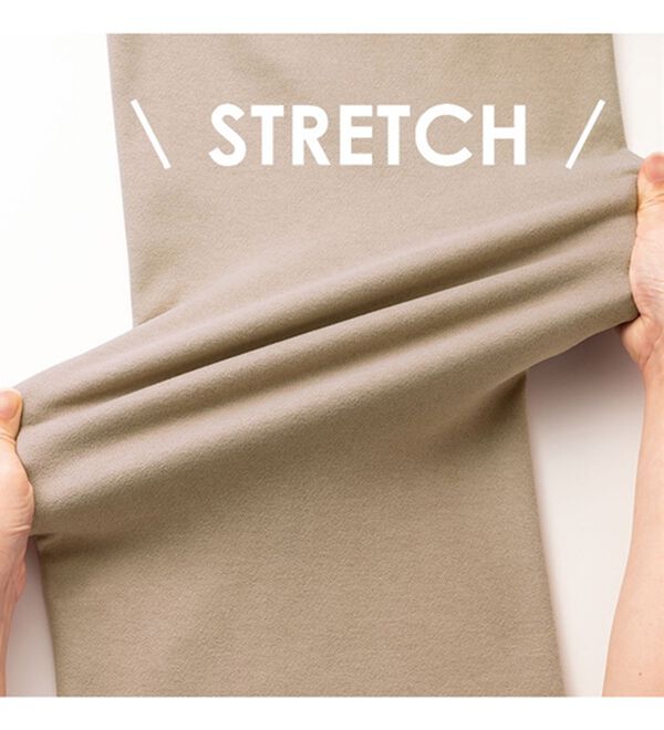 VINNO（ヴィノ）の「ウール調あったかワイドパンツ（ワイドパンツ・ガウチョ）」｜詳細画像