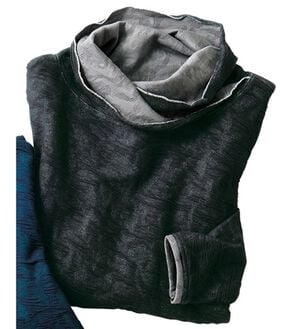 VINNO（ヴィノ）の「＜日本製＞ジャカードプルオーバー（カットソー）」｜ブラック系