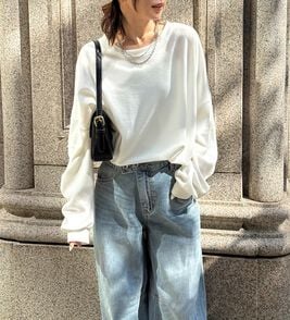 RANAN（ラナン）の「オーバーサイズスウェットＴ（カットソー）」