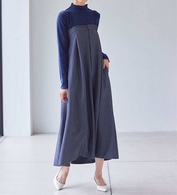 RANAN（ラナン）の「異素材デザインキャミワンピ（その他ワンピース）」｜詳細画像