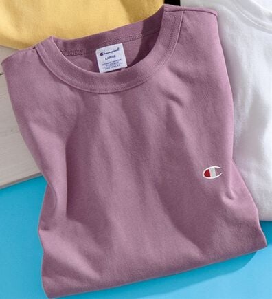 「＜チャンピオン＞綿１００％リラックスフィット５分袖Ｔシャツ（メンズＴシャツ）」