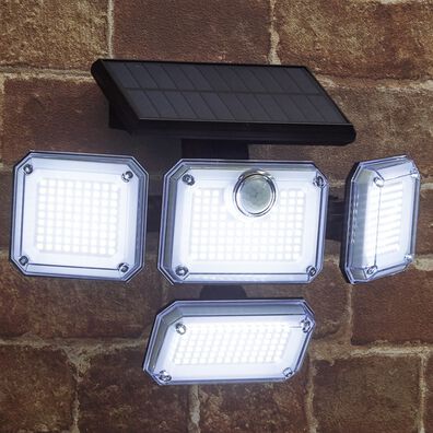 「３３３ＬＥＤ人感センサーライト　リモコン付（照明・ライト）」