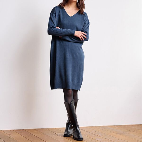 RANAN（ラナン）の「カシミヤタッチニットワンピース（ニットワンピース）」｜詳細画像