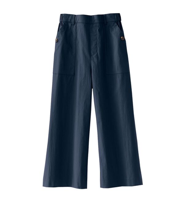 BELLUNA（ベルーナ）の「サラリ綿混ベイカーキュロットパンツ（その他パンツ）」｜詳細画像