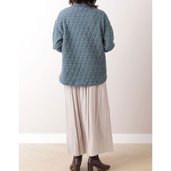 BELLUNA（ベルーナ）の「カットキルト素材チュニック（チュニック）」｜詳細画像