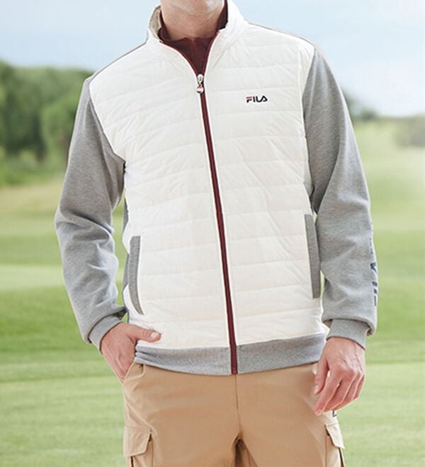 「＜フィラ＞ハイブリッドダウンジャケット（メンズジャケット）」｜詳細画像