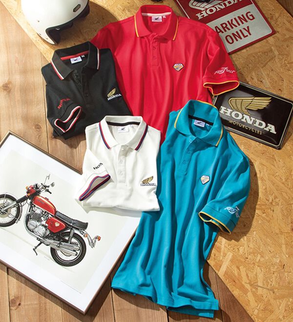 「＜ＨＯＮＤＡ＞ドライ鹿の子ポロシャツ（メンズポロシャツ）」｜詳細画像