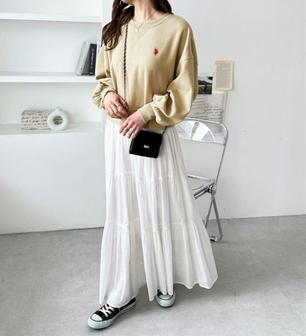 GeeRA（ジーラ）の「【Ｕ．Ｓ．ＰＯＬＯ　ＡＳＳＮ】ショートスウェット（トレーナー・スウェット）」｜詳細画像